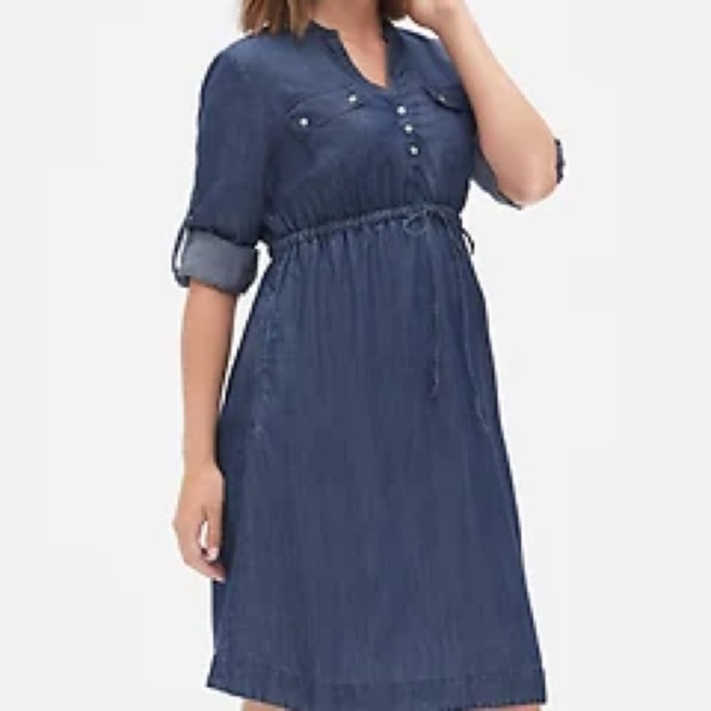 Gap Maternity Denim Dress
